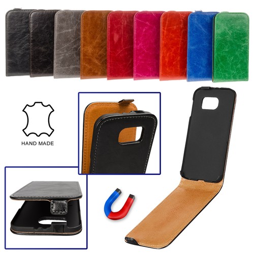 Echt leder surazo flip case - flip,